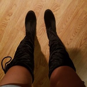 Catherine Malandrino thigh high boots
